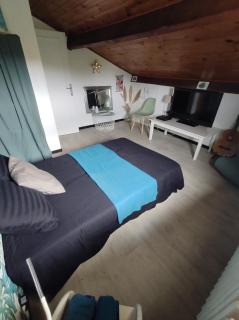 Chambre et salle de bain - Lescar - 7