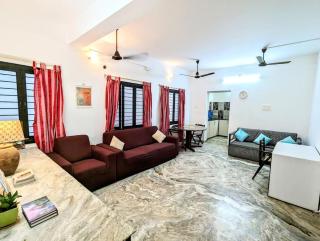 Comet Entire 1BHK Walkable to Beach with Car Parking - 0