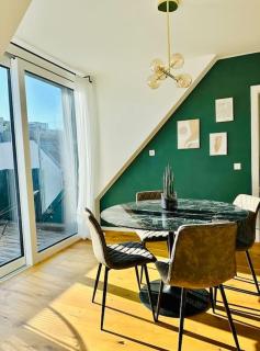 Sunny Terrace Penthouse with AC - Self Check-In - Vienne - 6