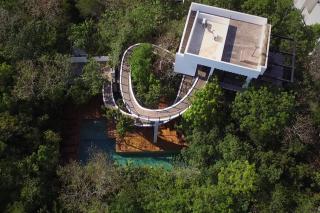 Vacation Villa Private Rooftop Pool Walk 2 Town - Tulum - 4