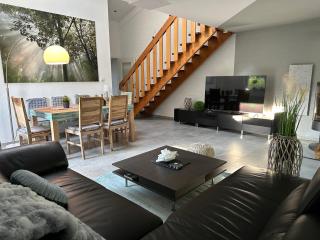 Komfortables Ferienhaus in Lichtenberg bei Hof im Frankenwald 400m vom See nahe Bad Steben - Lichtenberg - 8