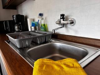 Pension FAULPELZ - Budget Apartment mit Küche, Badewanne - 5
