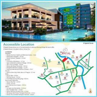 2bdr condo rental furnished, w parking wifi free use pool - Davao City - 0