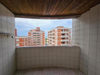 041 Tupi Vista MAR III com VARANDA - 3 dormitórios - 50 metros da praia - ESTACIONAMENTO gratuito - 3