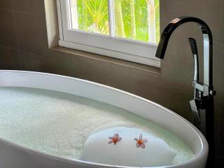 Lakaz Kannell - Cinnamon Room- Luxury Bedroom and Bathroom infinity pool - Cap Malheureux - 3