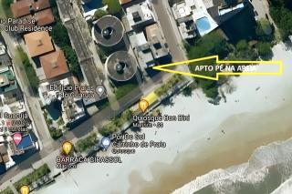 25C - Pé na Areia da Praia do Tombo + Roupas de cama + Vivo Fibra - Guarujá - 2