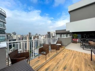 Condomínio no Itaim, lindo Rooftop com vista para o Ibira!! - São Paulo - 4