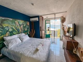 Le Nid Bleu studio vue mer - Les Trois-Îlets - 9