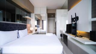 Homey Studio Connected to Mall at Orchard Supermall Mansion Apartment By Travelio - Surabaya - 7