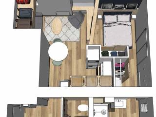 Appartement lumineux 4* pour 2 à Vittel, proche thermes, WiFi, parking gratuit - FR-1-589-745 - 4