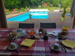 Chambre familiale avec piscine et SPA à Anould - FR-1-589-708 - 9