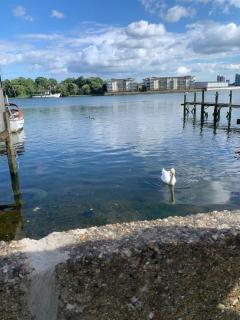 Apartment, Stylish 2 bed Riverside House, 2 Kingsize beds, Free Parking - Southampton - 0