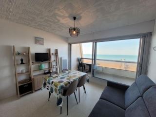 Très bel appartement accès direct sur plage, vue sur mer - 2 pièces - 4 pers - 4