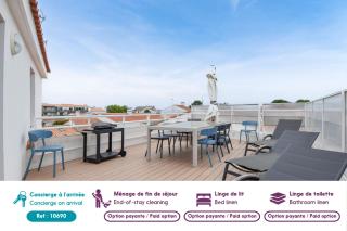 Appart pour 8 au coeur de Noirmoutier - Terrasse - Noirmoutier-en-l'Île - 9