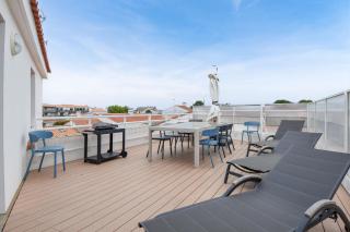 Appart pour 8 au coeur de Noirmoutier - Terrasse - Noirmoutier-en-l'Île - 3