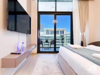Riviera Studio Stay with Balcony Views - Dubai - 8