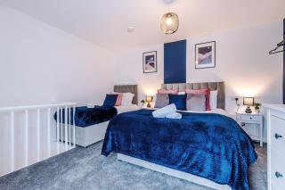 NEW! 3-Bed House in Manchester by 53 Degrees Property, Ideal for Contractors, Business & Long Term, FREE Parking! - Manchester - 3