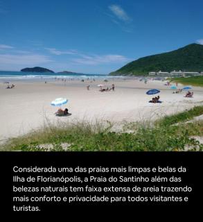 Casa com piscina frente ao mar Praia do Santinho - Florianópolis - 6