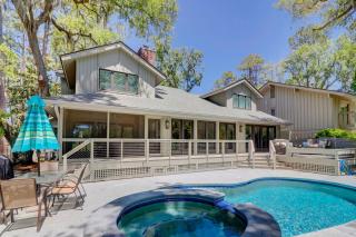 Private Pool & Spa - Golf Course Views - Walk to Harbour Town - 24 Stoney Creek Road - Hilton Head Island - 0