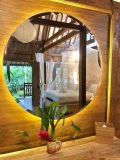 Ubud Auroville bright wooden home with kitchen - Ubud - 5