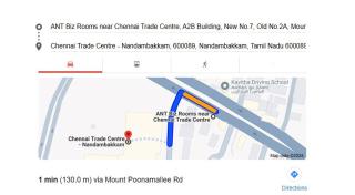 ANT Biz Rooms Near Chennai Trade Centre - Chennai - 9