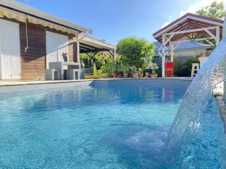 Studio Piscine Privée - 1 min à pied de la plage - Case-Pilote - 3