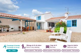 Maison avec terrasse - 900m plage des Sableaux - Noirmoutier-en-l'lle - 9