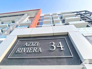 Opulent Studio with Balcony at Aziz Riviera - Dubai - 7
