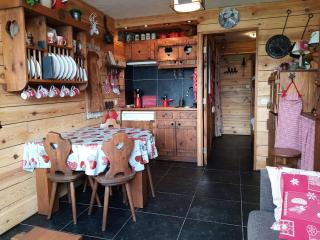 Résidence Les Charmettes - Chaleureux studio pour 3 personnes à Arc 1600, avec vue sur le Mont Blanc et proche des pistes et des commerces MAE-2151 - 0