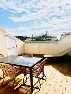 T2 avec terrasse à 2 mm a pied des calanques - Carry-le-Rouet - 3