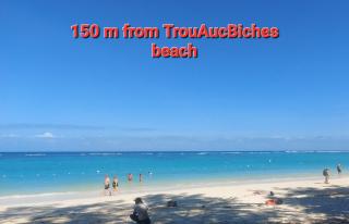 Spacious Groundfloor apartment 150m- public beach- AC both rooms - 8