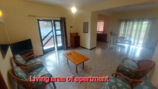 Spacious Groundfloor apartment 150m- public beach- AC both rooms - 6