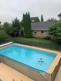 Maison de vacances-8 pers-Piscine-Jardin-Calme - - 0