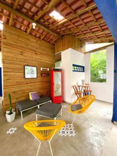 CASA PARATY · linda piscina, bilhar, campo de futebol, em condomínio - Caraguatatuba - 2