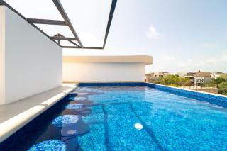 King Suite with Balcony, Rooftop Pool in Aldea Zama, Tulum - 7