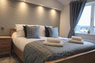 Nyth Glan y Môr, Modern Luxury Lodge with Hot Tub - 1