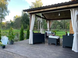 Cabin with a sauna& pond+a hot Tub(additional fee) - 1