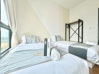 Paradigm Residence 3BR Deluxe Suite Skudai by Luxecocoo CK - Johor Bahru - 9