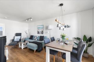 Maltes-Ostseekoje Parken frei vorm Haus, 300m zum Strand,Infrarotsauna,Magenta TV mit Netflix ,Amazon Prime und Rtl plus, Kaminofen im Wohnzimmer, Fahrradschuppen - Olpenitz - 6