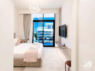 Riviera Charm Studio with Balcony - Dubai - 9