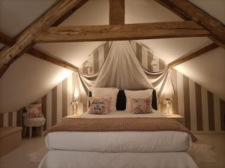La Grange Aux Hirondelles - Chambre romantique - Woignarue - 8