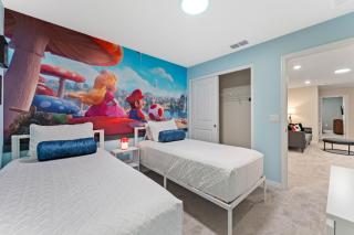 5BD Home Mario Bros and Minions themed with Pool and BBQ - 0