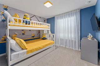 5BD Home Mario Bros and Minions themed with Pool and BBQ - 9