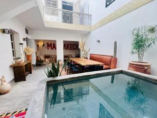 Riad privé, 5 chambres - Marrakech - 0