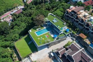 蓝色芭东豪华5卧海景别墅 - 0