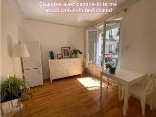 Chambre privée, sdb partagé, Arc de Triomphe, métro 1, T3b, RER c e a - Paris - 0