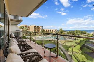 Beachfront - Aqua Vista 3BR condo - A347 - Palm-Eagle Beach - 9