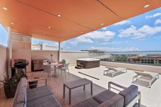 Beach View- Scenic View Penthouse 2BR condo- LV607 - Palm-Eagle Beach - 6