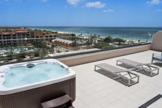 Beach View- Scenic View Penthouse 2BR condo- LV607 - Palm-Eagle Beach - 9