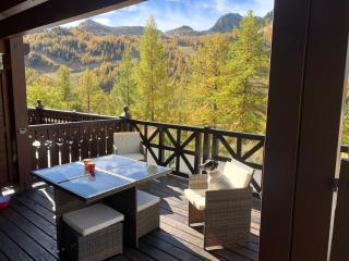 Isola 2000 appartement dans Chalet 4 ou 6 personnes grande terrasse - 4